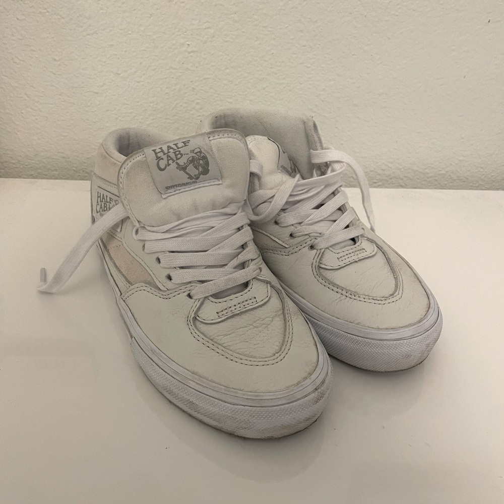 White half cab Vans Shoes Unisex
